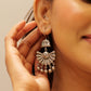 Anokhi Peacock Drop Earrings