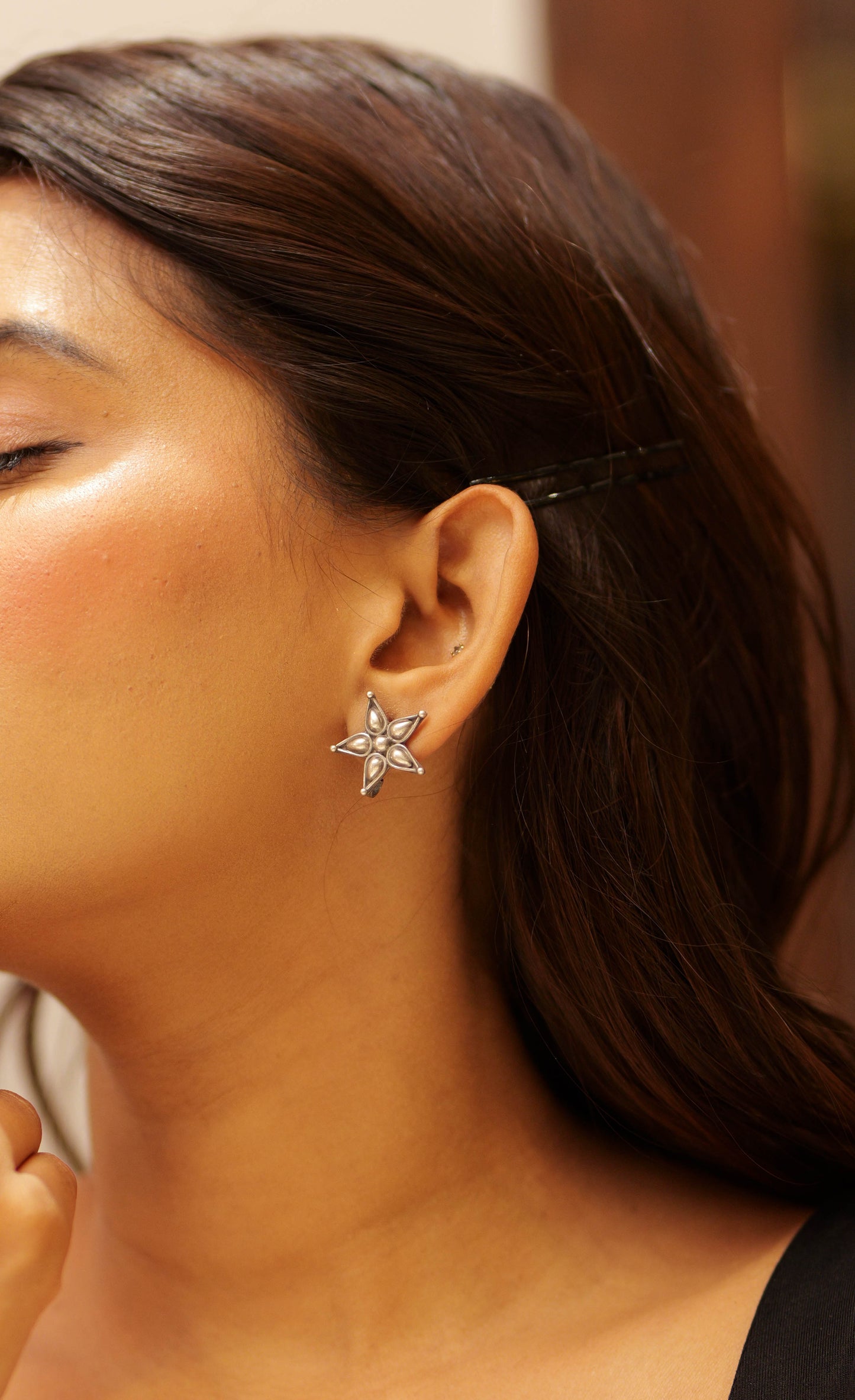 Aadhya Petal Daana Studs