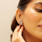 Anokhi Peacock Stud Earrings