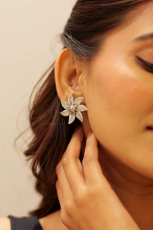 Aadhya Floral Petal Studs