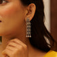 Aadhya Floral Jali Drop Earrings