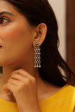 Aadhya Floral Jali Drop Earrings