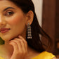 Aadhya Floral Jali Drop Earrings