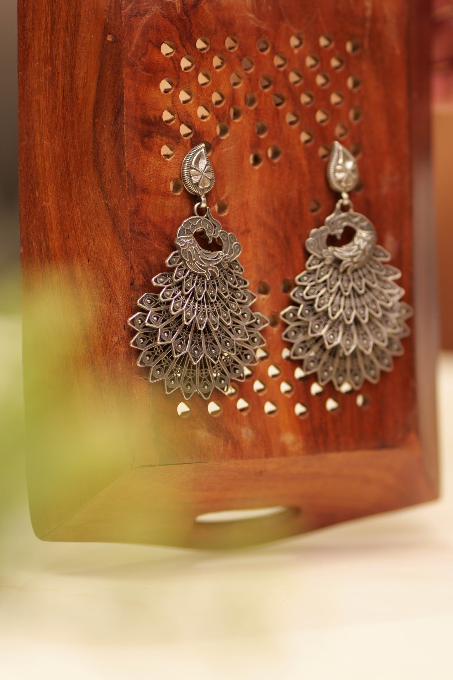 Aadhya Mayur Pankh Earrings