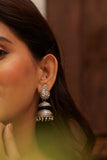 Aadhya Paisley Peacock Jhumka