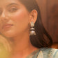 Aadhya Paisley Peacock Jhumka