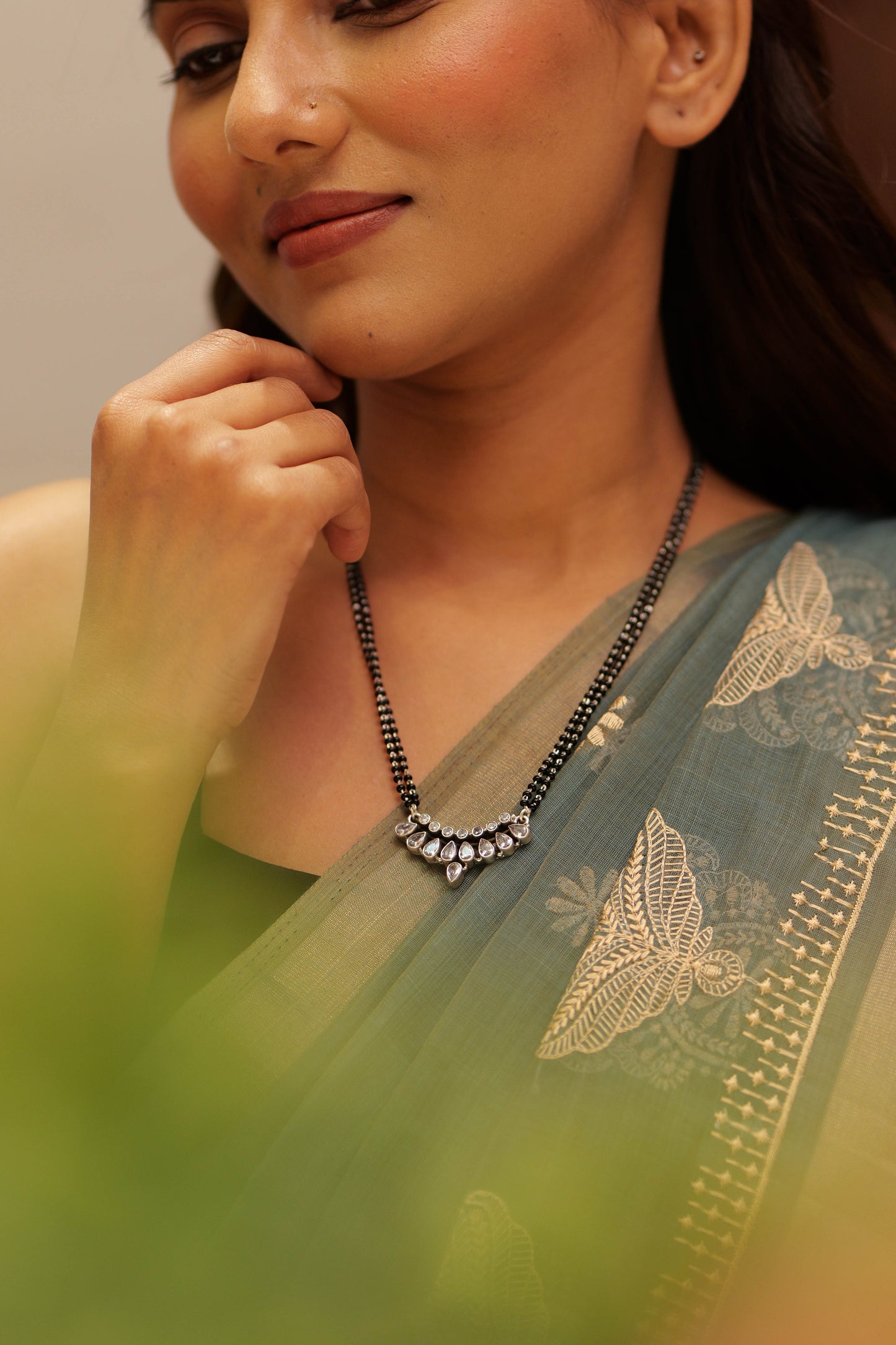 Aadhya Jadau Fine Mangalsutra