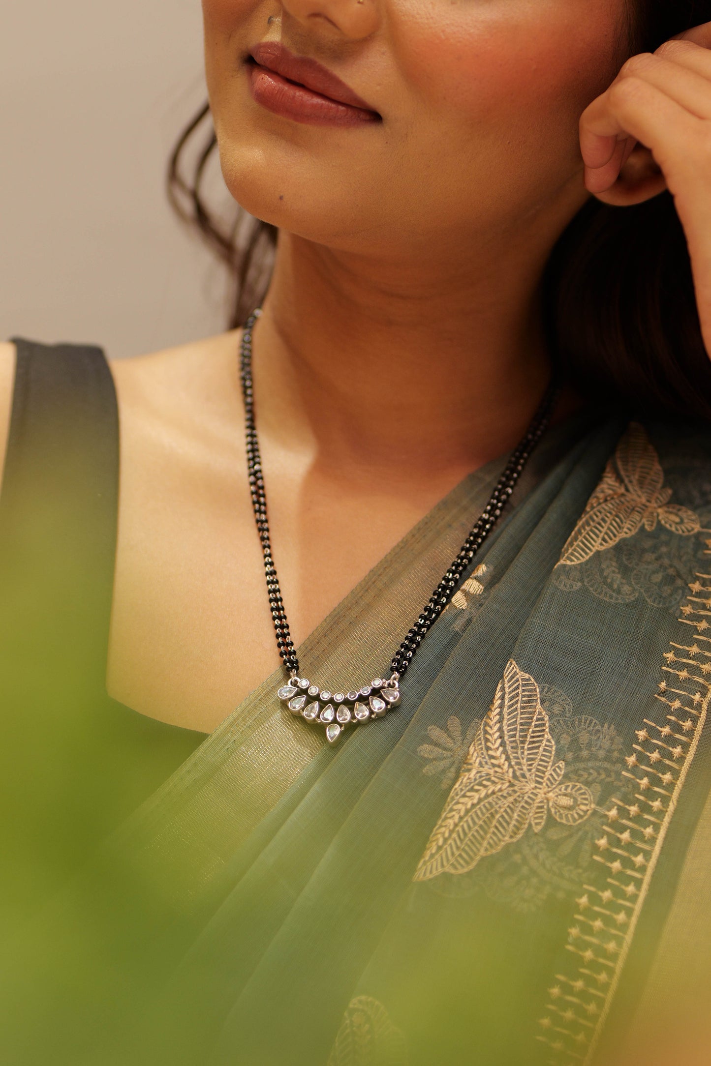 Aadhya Jadau Fine Mangalsutra