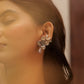 Anokhi Floral Crescent Moon Earcuff