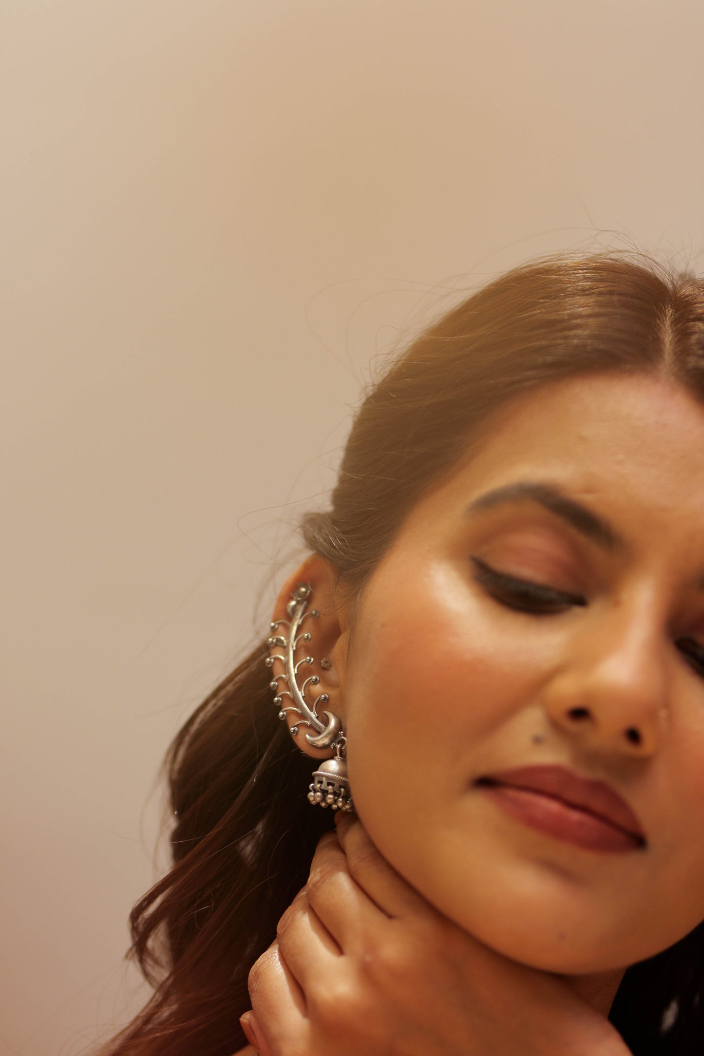 Anokhi Petal Sequence Ear Cuff