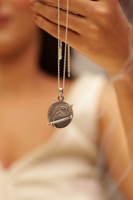 Krishna Vasudevaya Mantra  Necklace