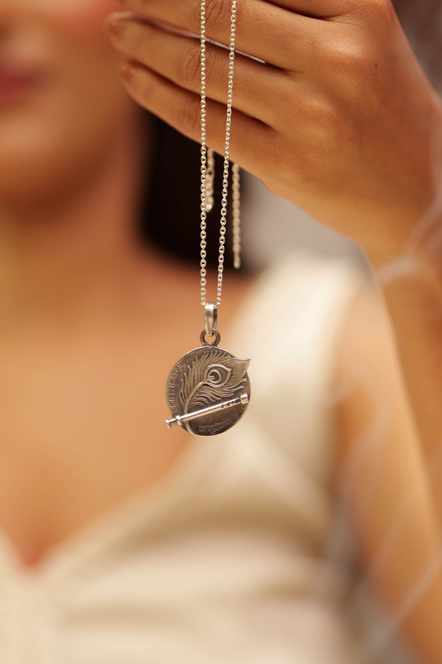 Krishna Vasudevaya Mantra  Pendant