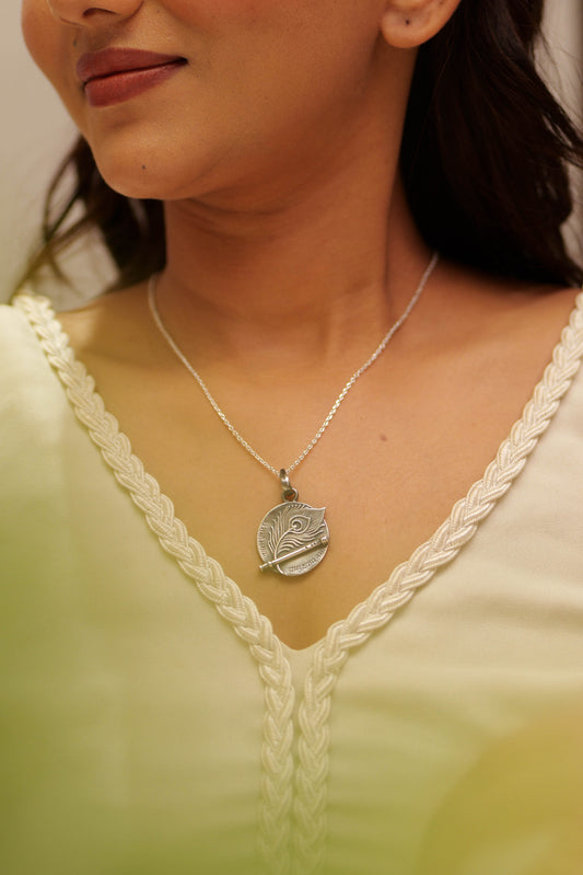 Krishna Vasudevaya Mantra  Necklace