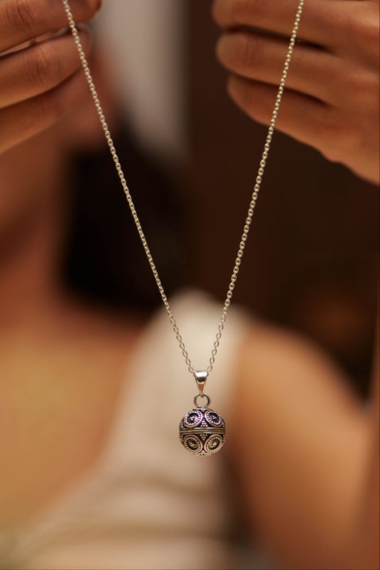 Aadhya Mandala Ball Pendant