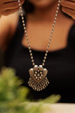 Anokhi Textured Daana Fringe Necklace
