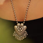 Anokhi Textured Daana Fringe Necklace