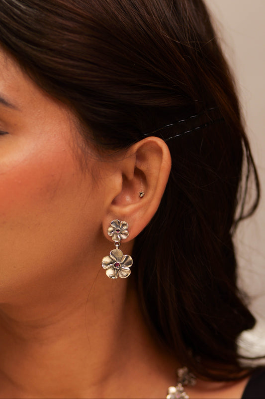 Aadhya Classic Floral Charm Earring