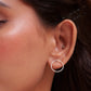 Classic Textured Circle Studs