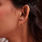 Mishi Heart Hoop Earrings