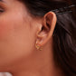 Mishi Heart Hoop Earrings