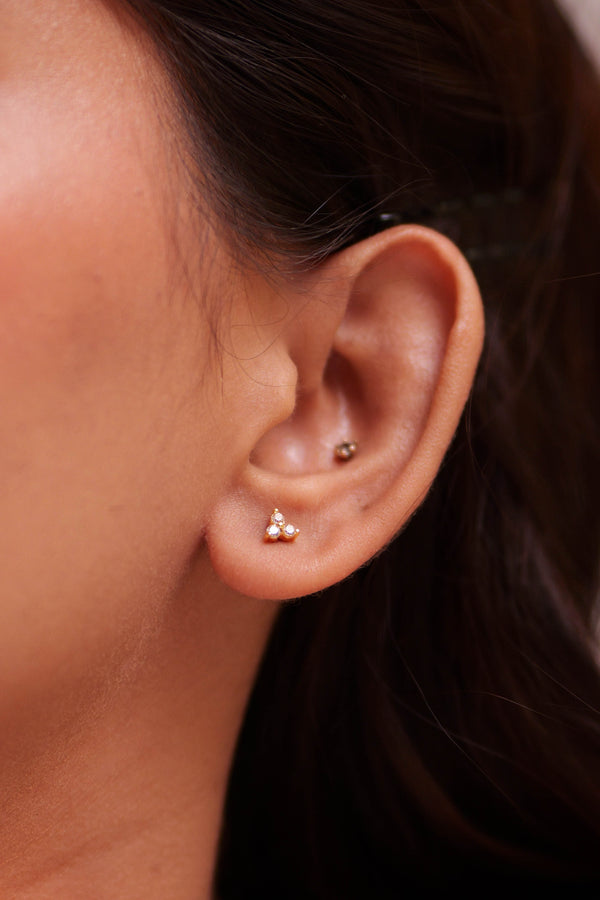 Trinity Diamond Studs