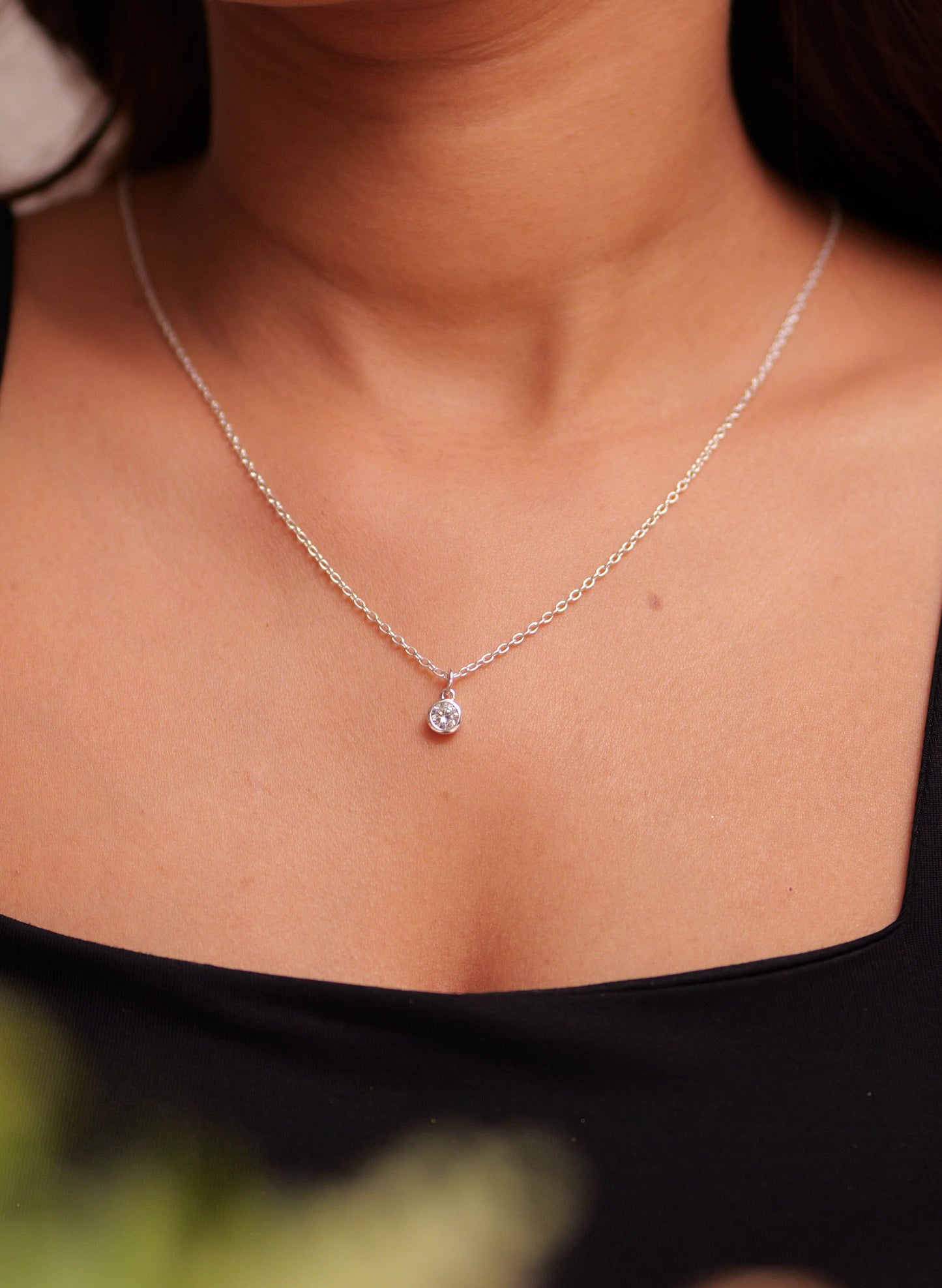 Aadhya Round Diamond Necklace