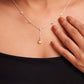 Anaya Solitaire Drop Necklace
