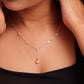 Anaya Solitaire Drop Necklace