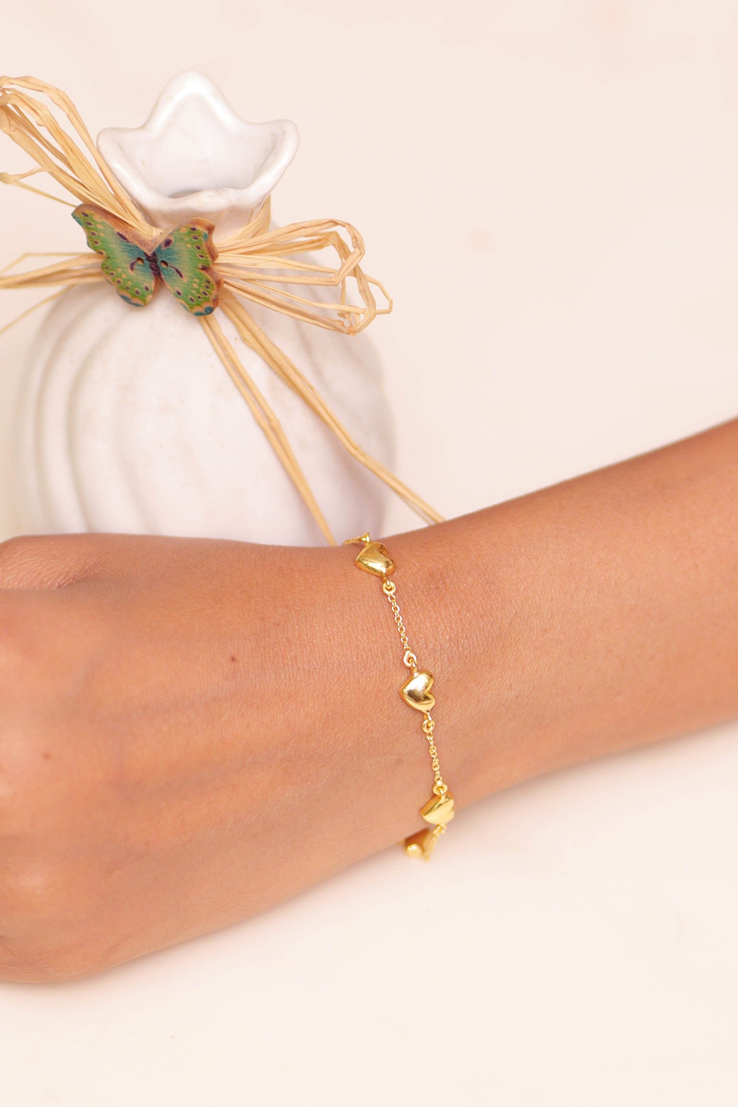 Aadhya Multi Heart Bracelet