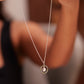 Aadhya Pearl Halo Pendant