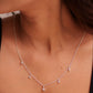 Aadhya Diamond Drop Necklace