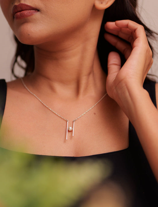 Aadhya Pearl Drop Necklace