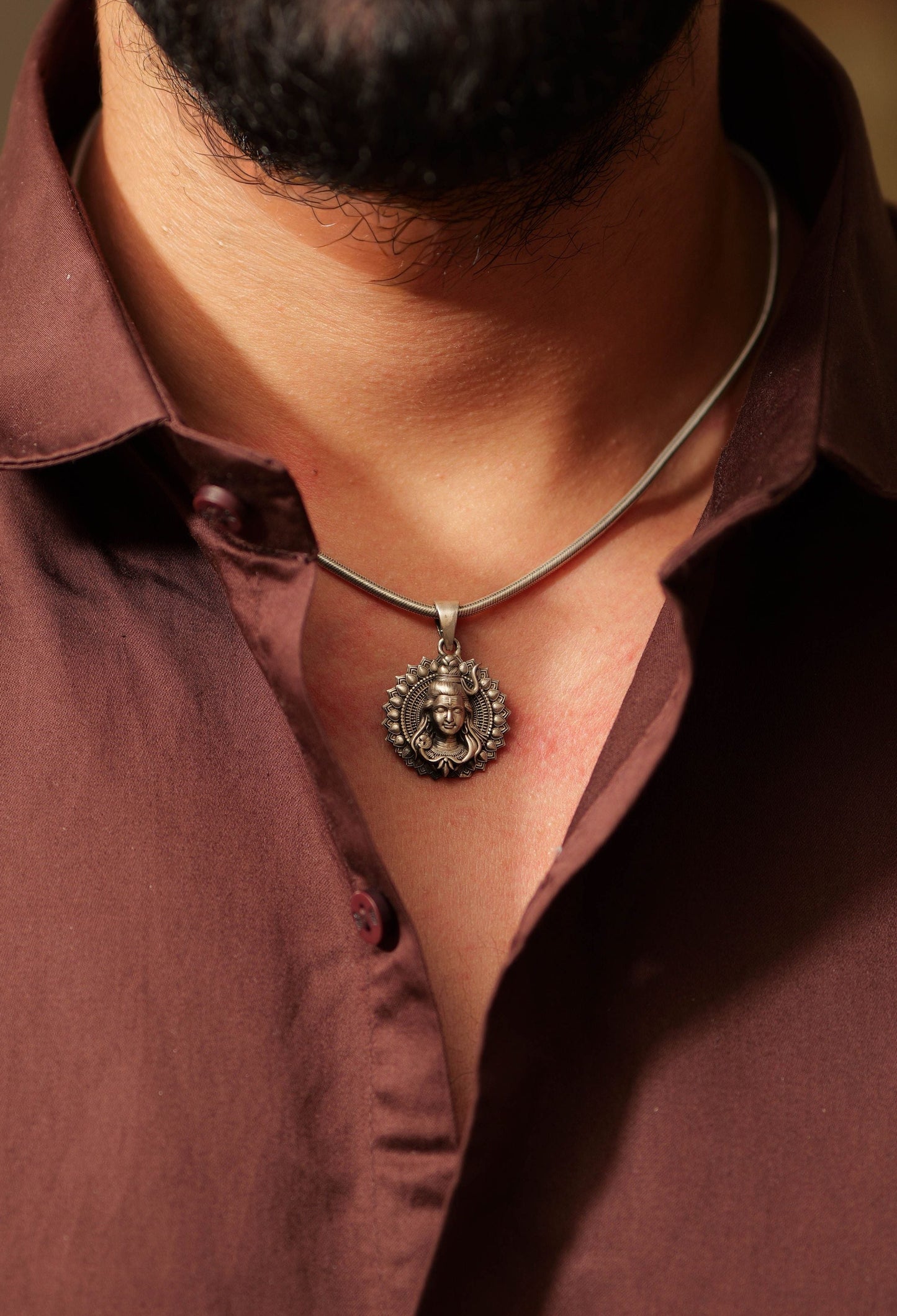 Lord Shiva Dhruva Blessing Pendant