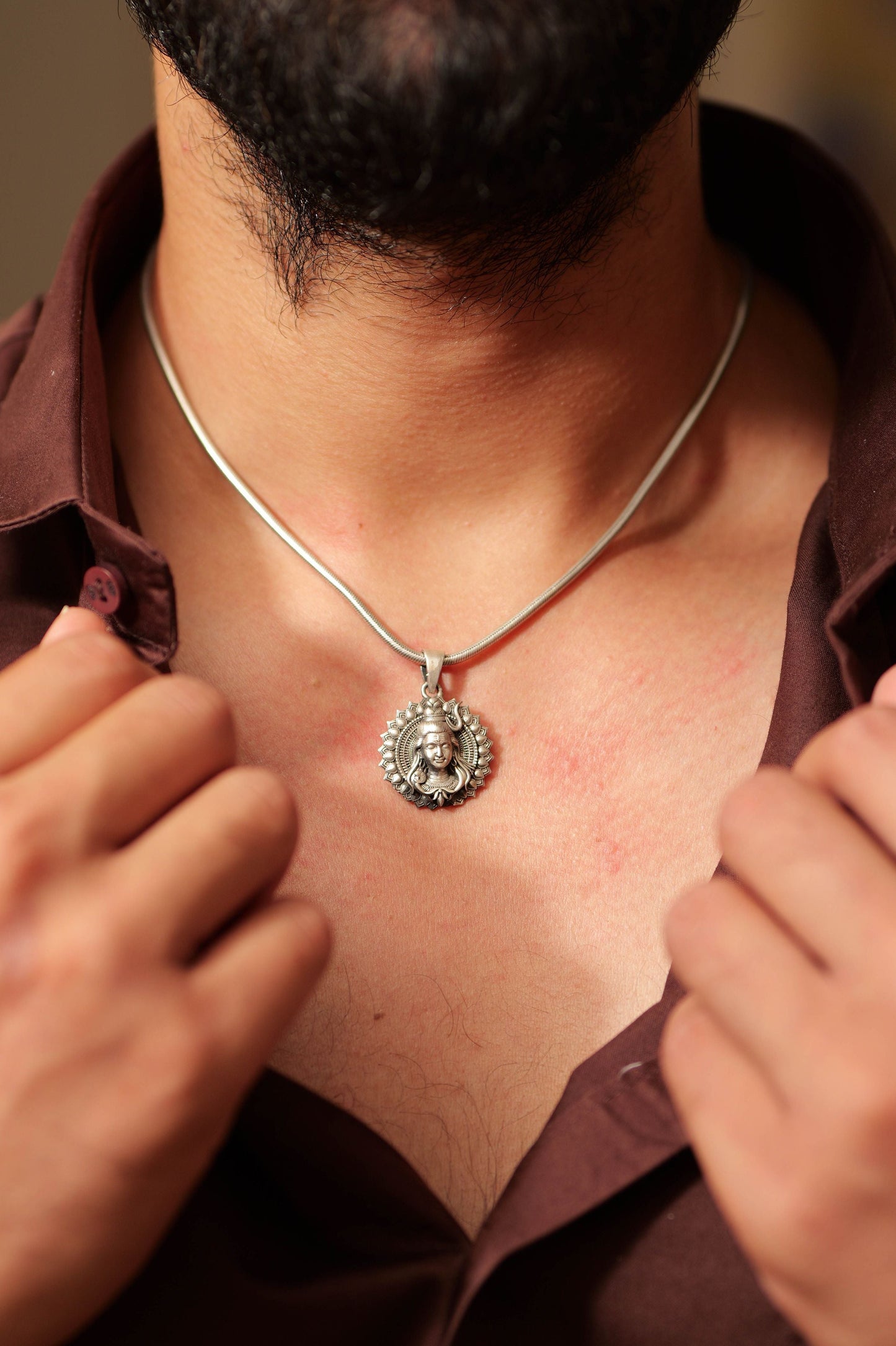 Lord Shiva Dhruva Blessing Pendant