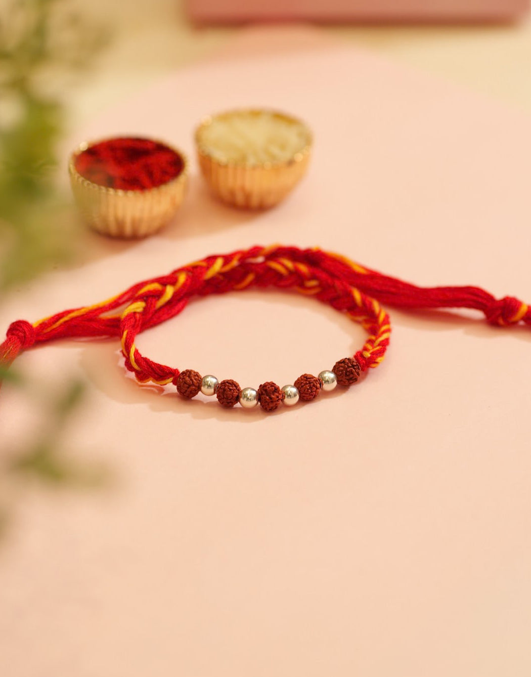 Aadhya Rudraksha Blessing Rakhi