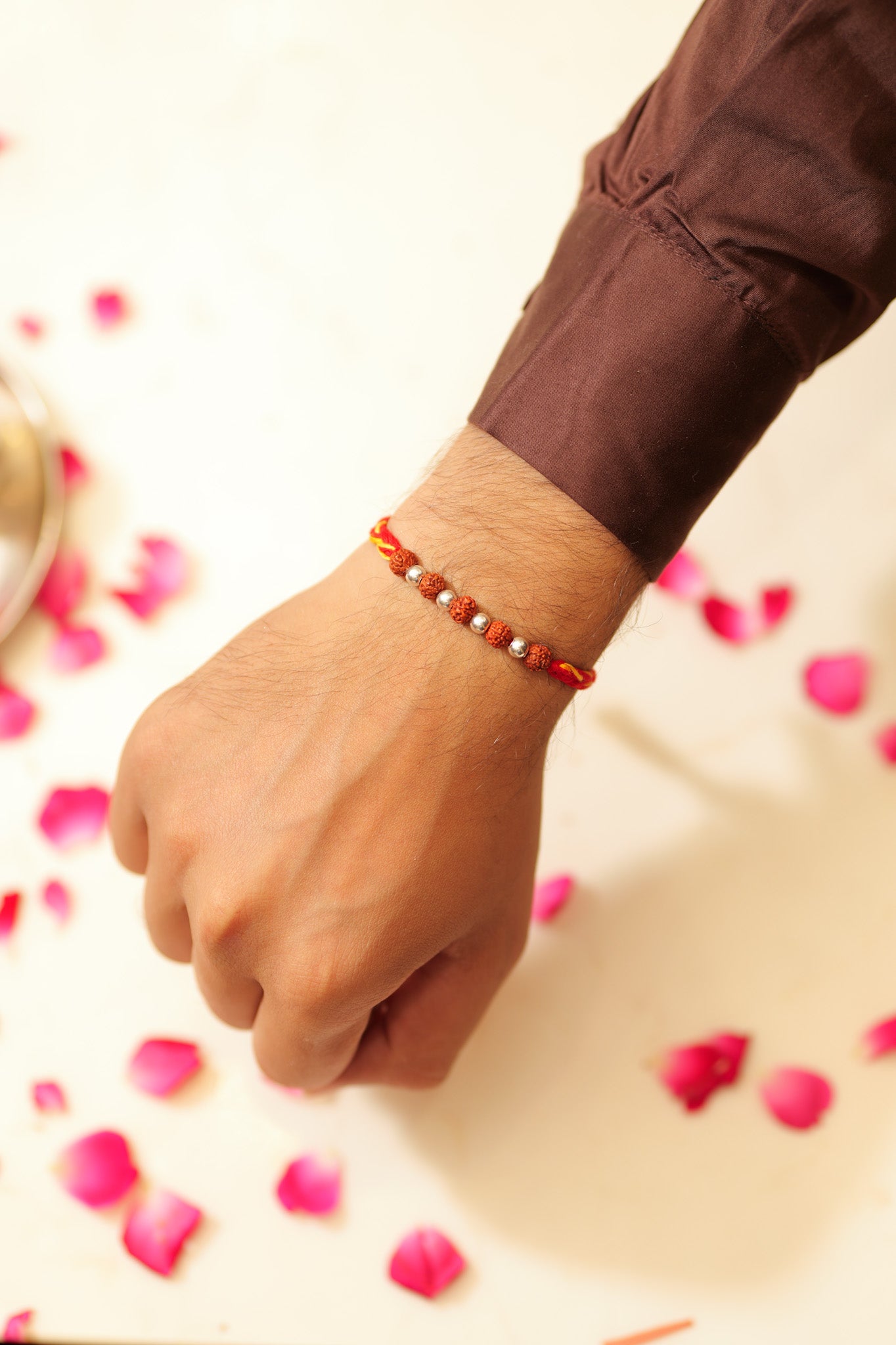 Aadhya Rudraksha Blessing Rakhi
