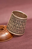 Anokhi Chitai Floral Statement Handcuff