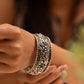 Classic Chitai Carved Flower Bangle