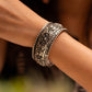Classic Chitai Carved Flower Bangle