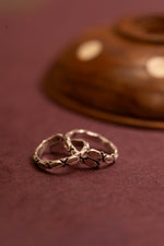 Aadhya Textured Sequence Toe Ring