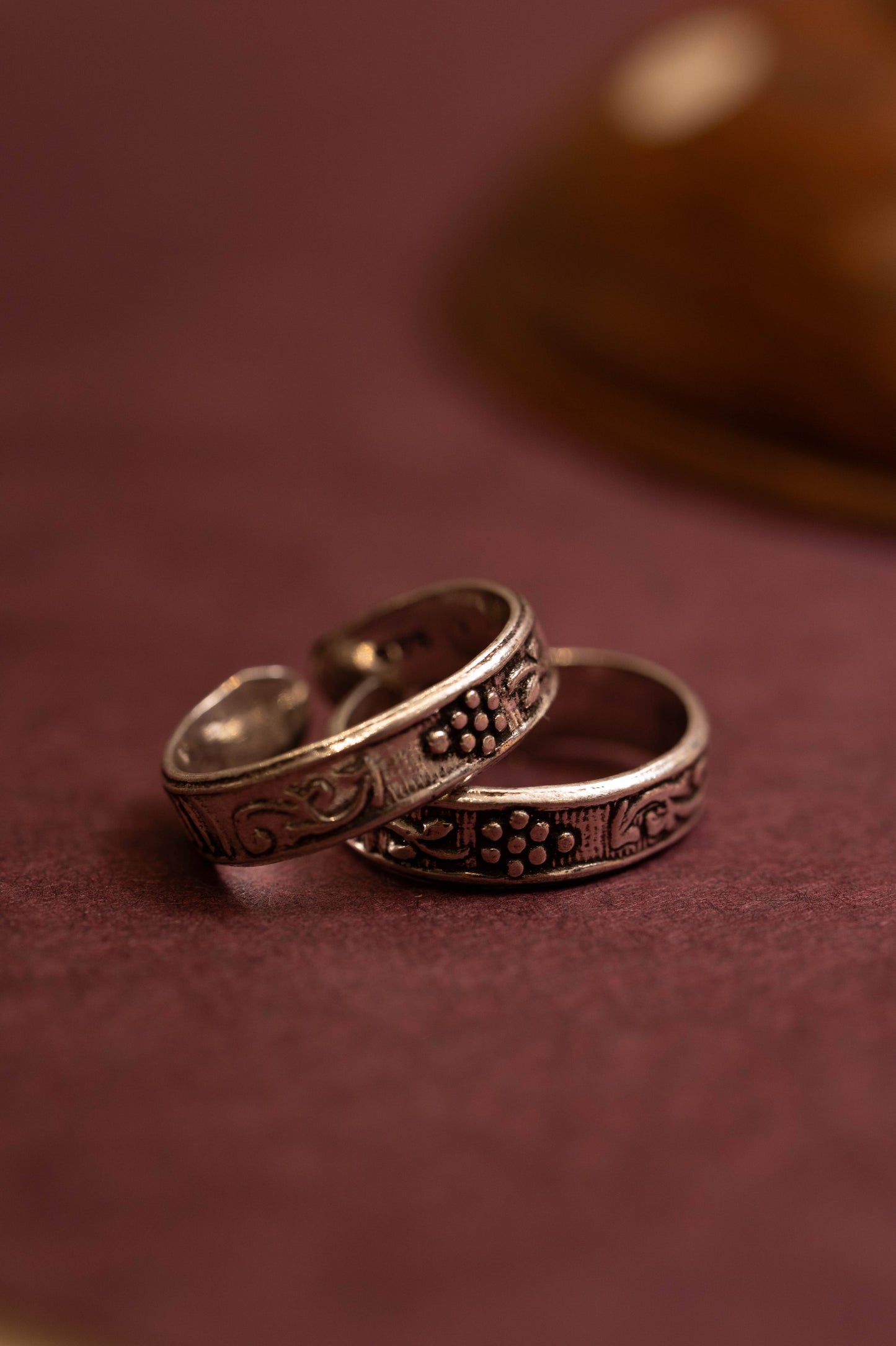 Anokhi Heritage Bloom Toe Ring