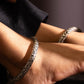 Tattva Chitai Floral Anklet Kada