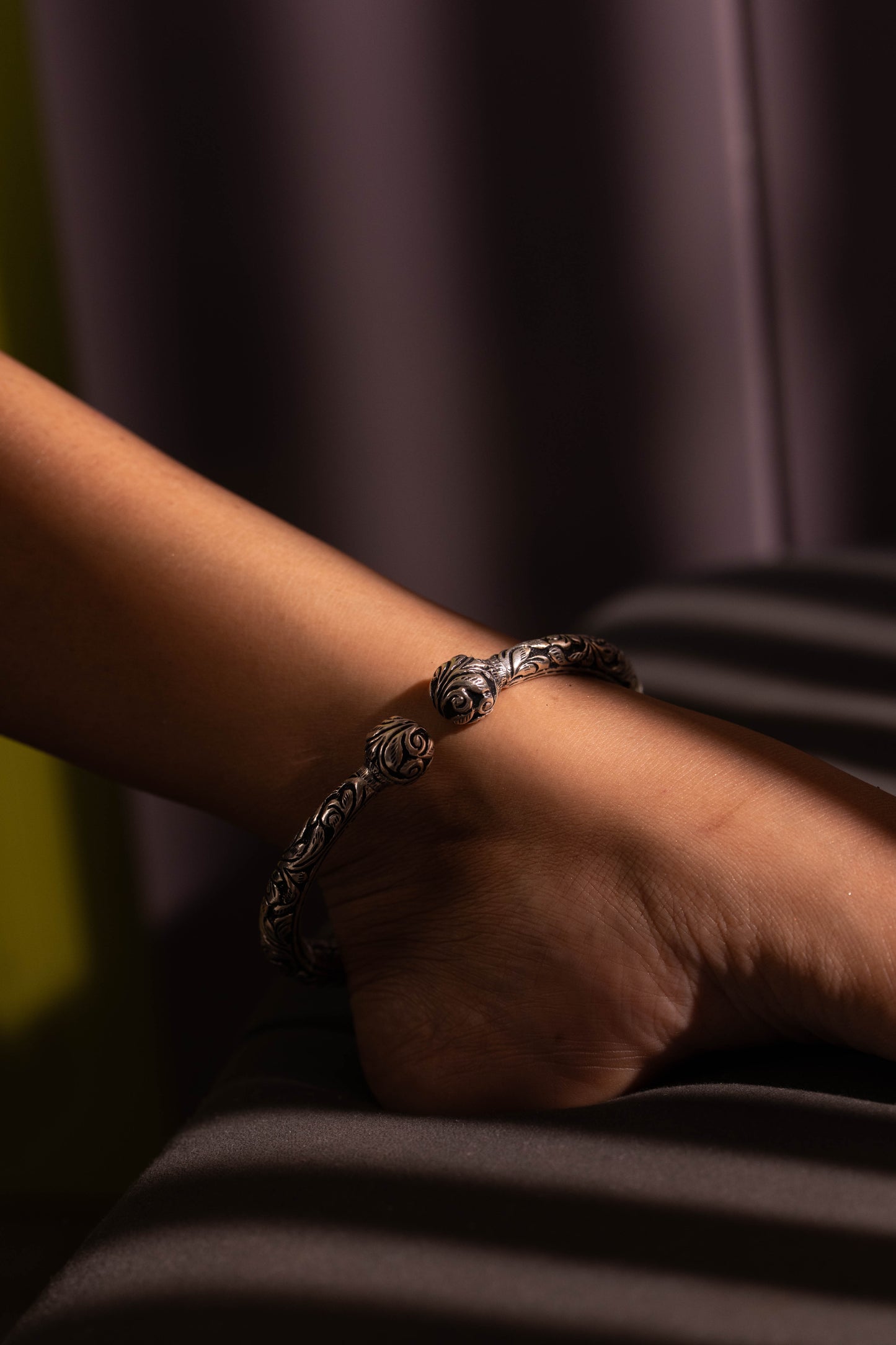 Tattva Chitai Twin Ball Anklet Kada