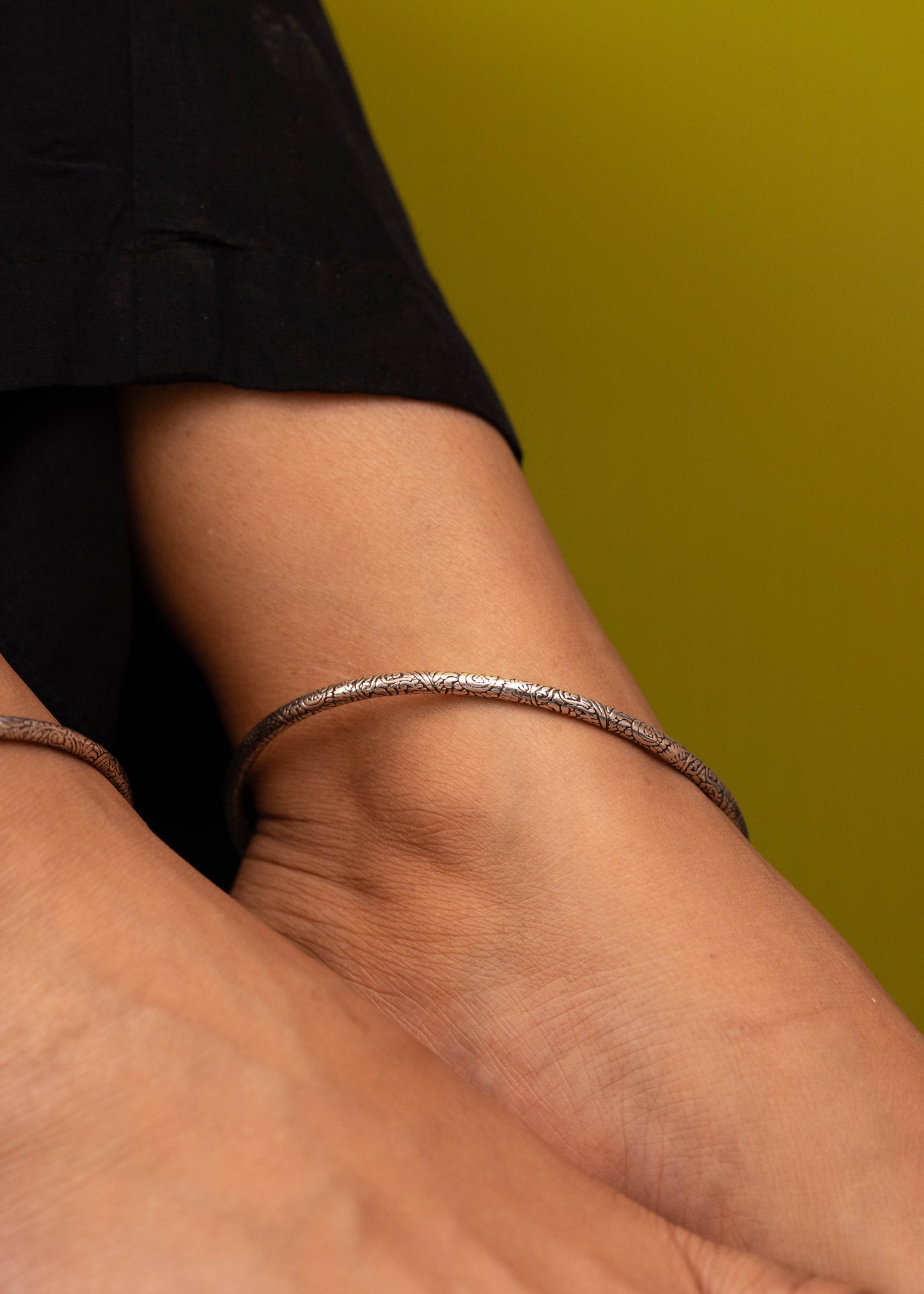 Aadhya Fine Intricate Ankle Kada