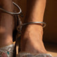 Anokhi Artisan Textured Ankle Kada