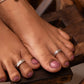 Anokhi Floral Vine Toe Ring