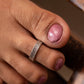 Anokhi Textured Band Toe Ring
