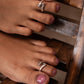 Anokhi Lotus Bud Toe Ring