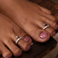 Anokhi Lotus Bud Toe Ring