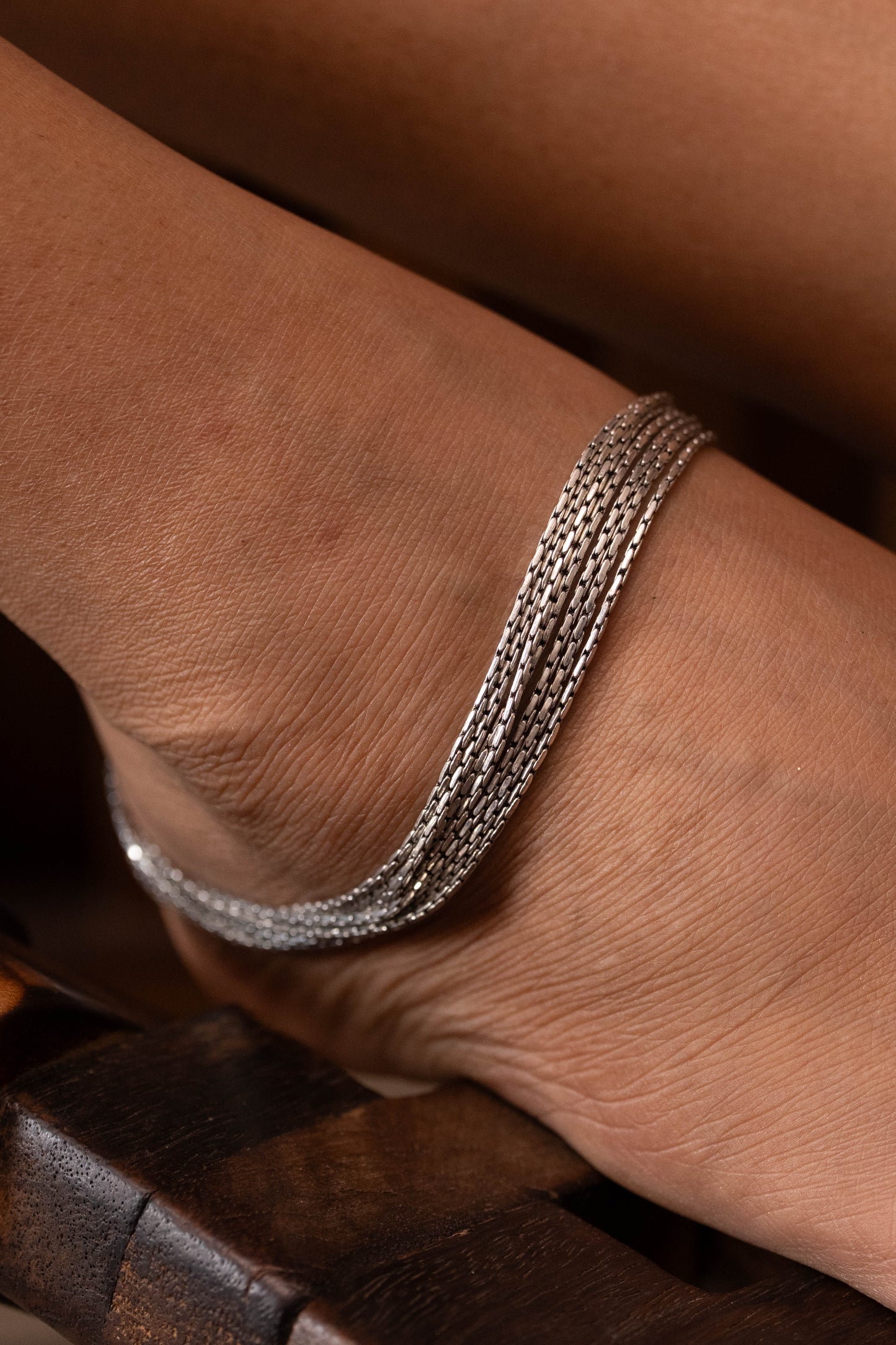 Aadhya Ghungroo Snake Chain Anklet Pair